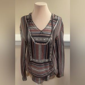 Lightweight pullover hoodie.